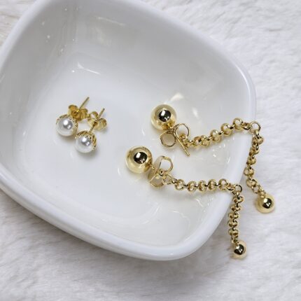 NSFB060 Brinco Multifuncional Pérola Com Corrente